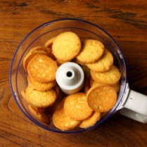 Biscuits in food processor